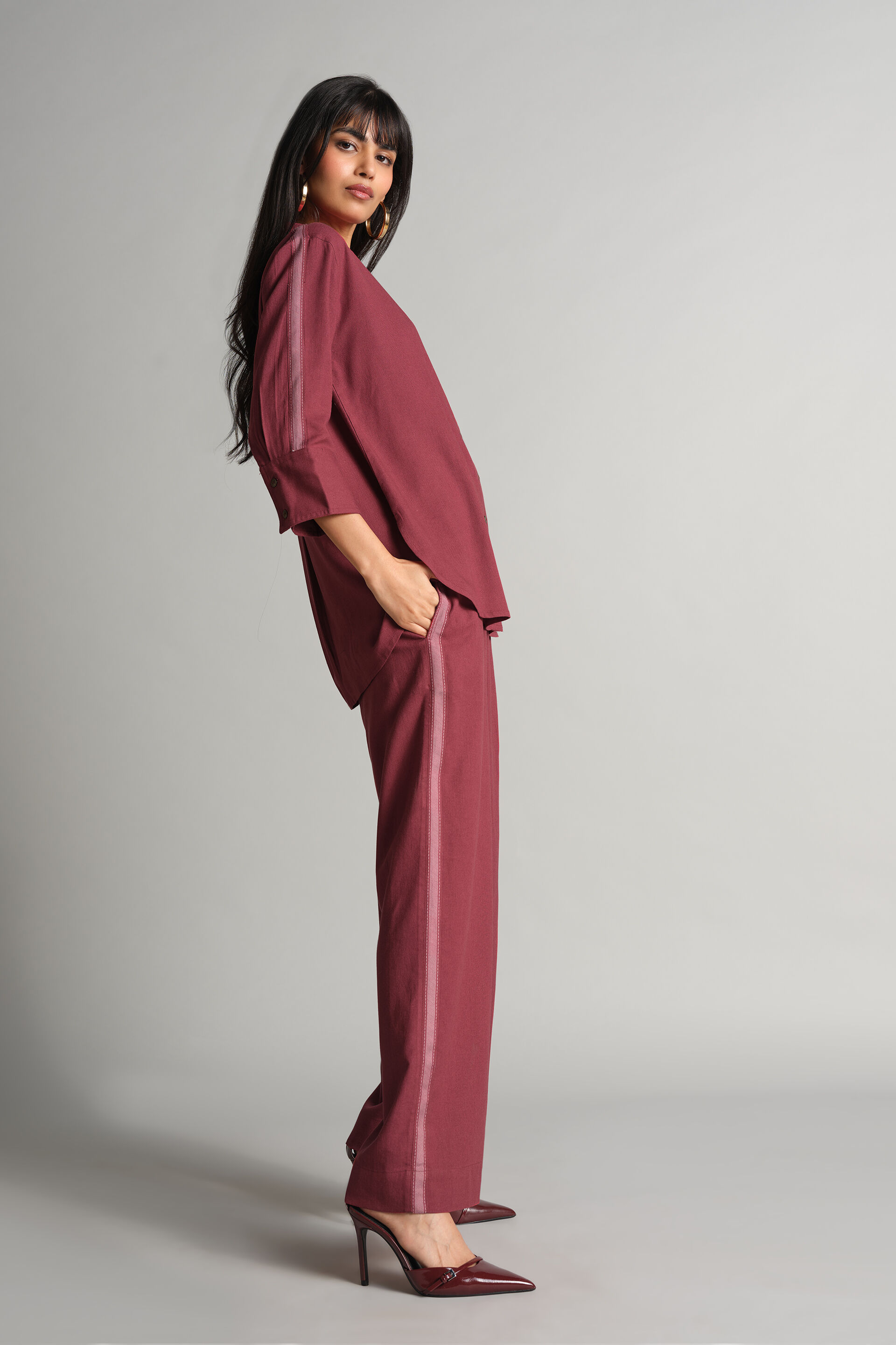 From The Maroon Co-ord, Maroon, image 6